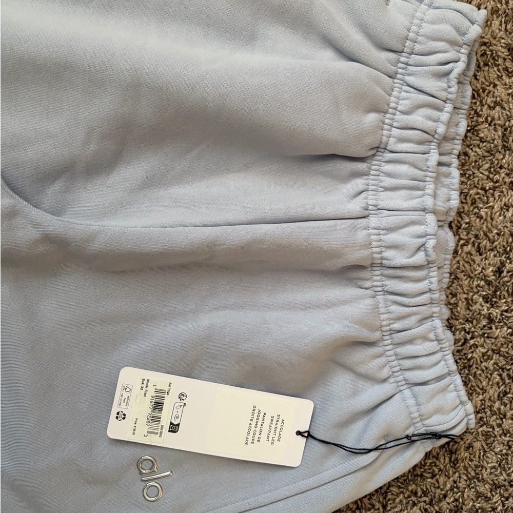 ALO Yoga Light Blue Sweatpants